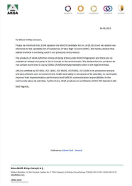 REACH Declaration