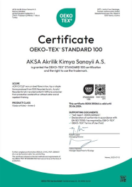 Oekotex Standard 100 &#x2013; Acrycycle