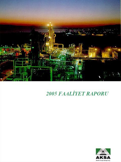 Faaliyet Raporu 2005