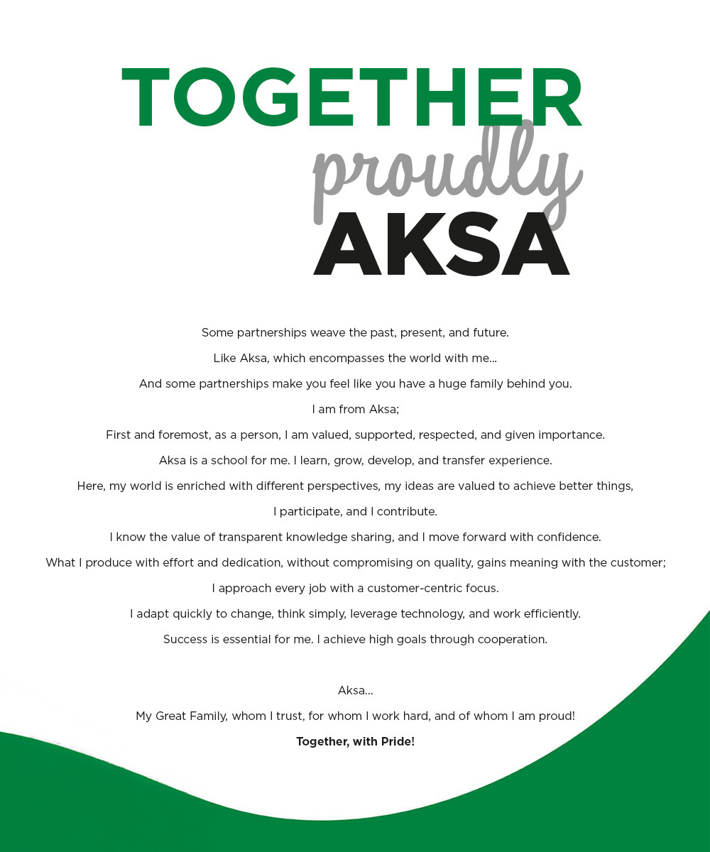 Proudly Together at Aksa